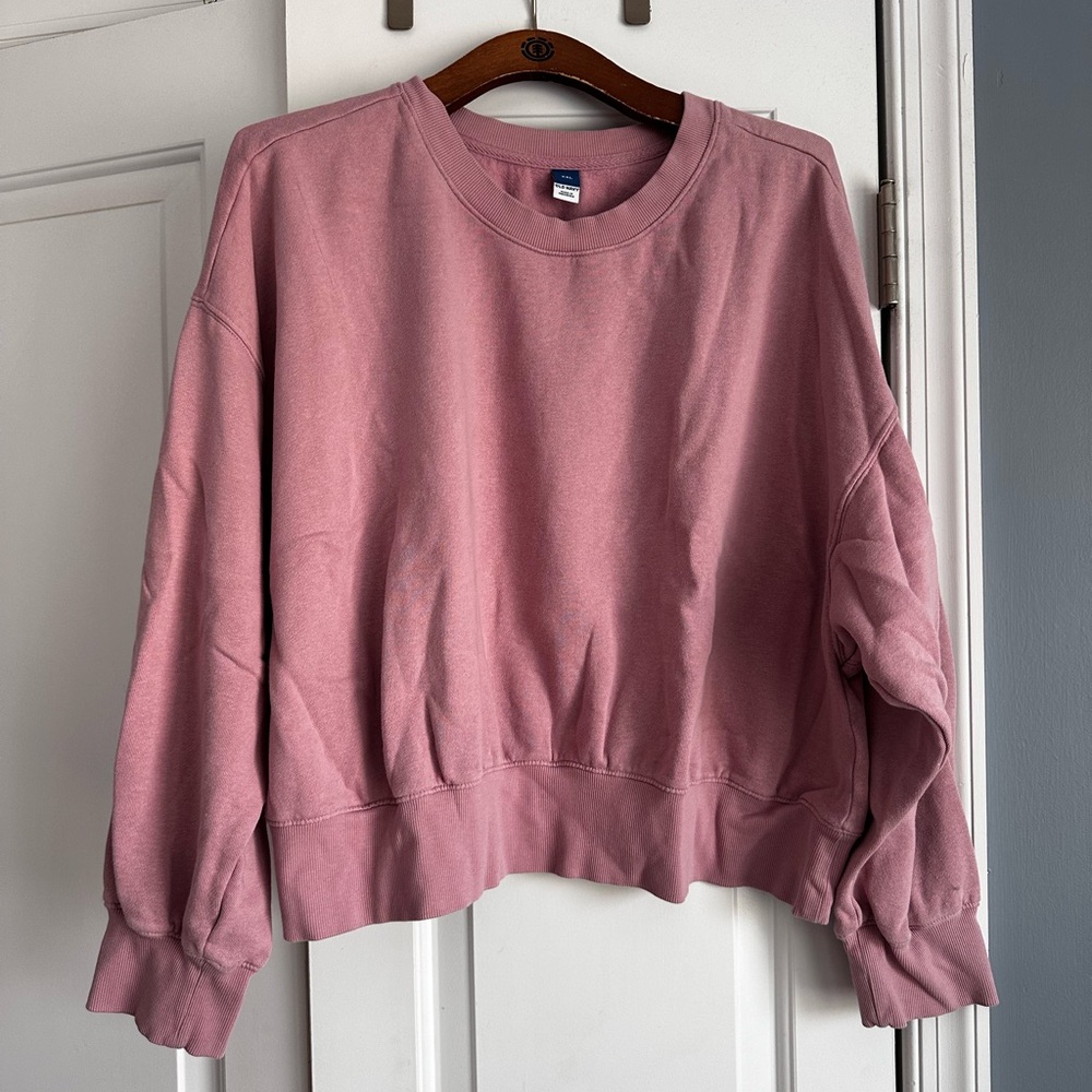 Old Navy Dusty Rose Crewneck